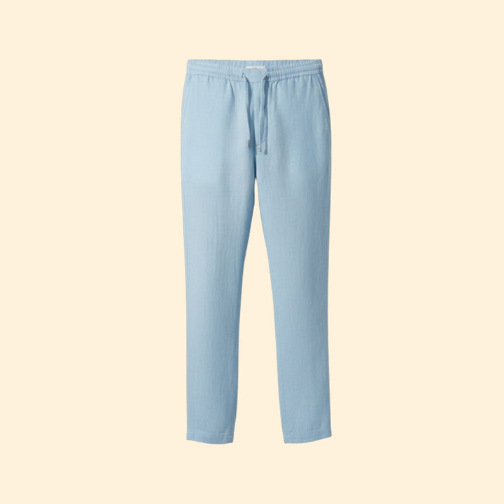 Men’s Summer Trousers with Drawstring Waist