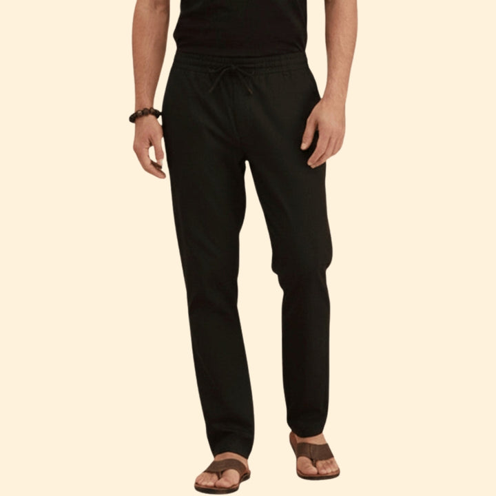 Men’s Summer Trousers with Drawstring Waist