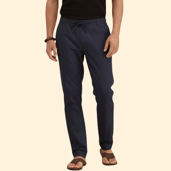 Men’s Summer Trousers with Drawstring Waist