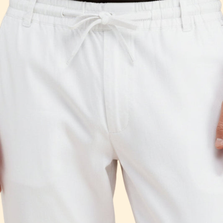 Men’s Summer Trousers with Drawstring Waist