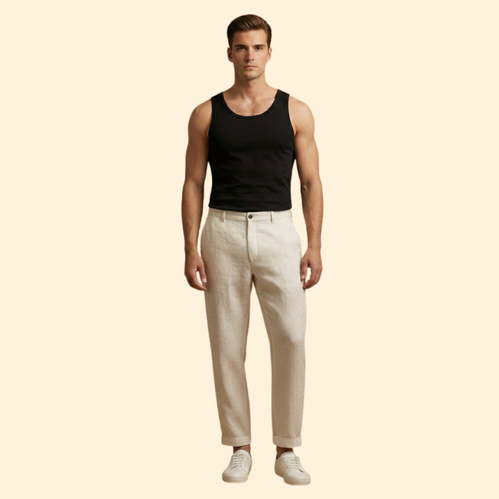 Men’s Summer Trousers with Regular Fit