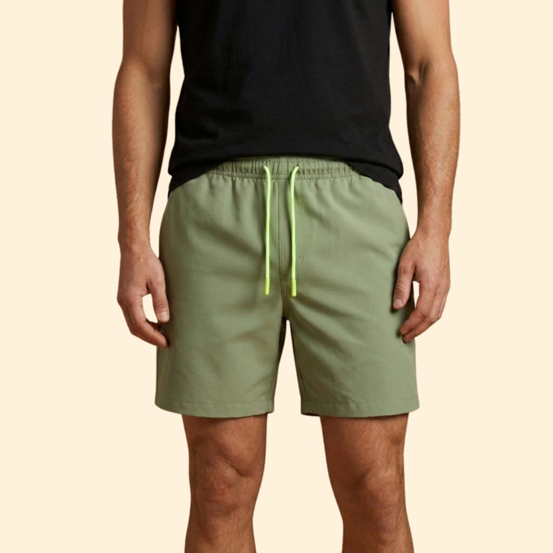 Men’s Swim Shorts with Adjustable Drawstring
