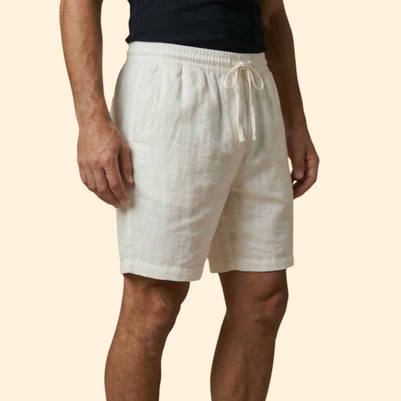 Men's Swim Shorts with Adjustable Drawstring