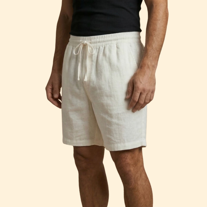 Men's Swim Shorts with Adjustable Drawstring