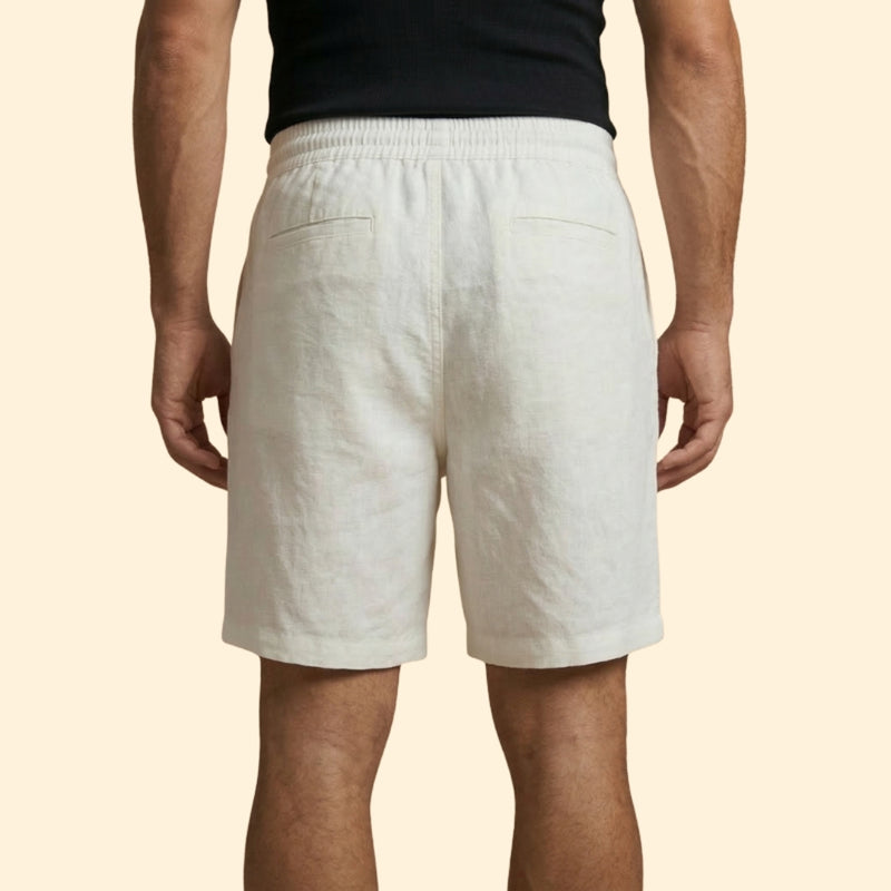 Men's Swim Shorts with Adjustable Drawstring