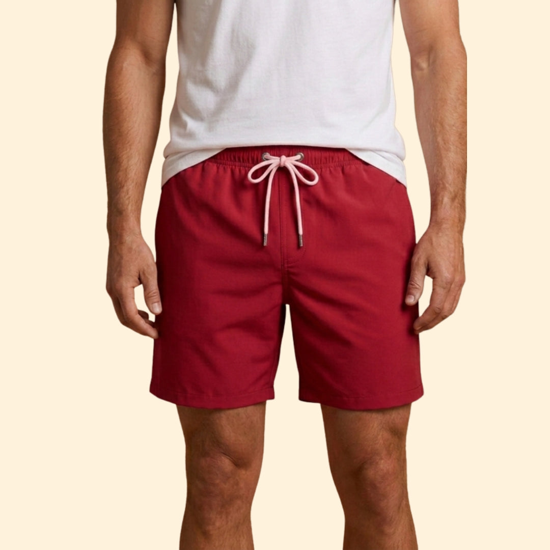 Men’s Swim Shorts with Adjustable Drawstring