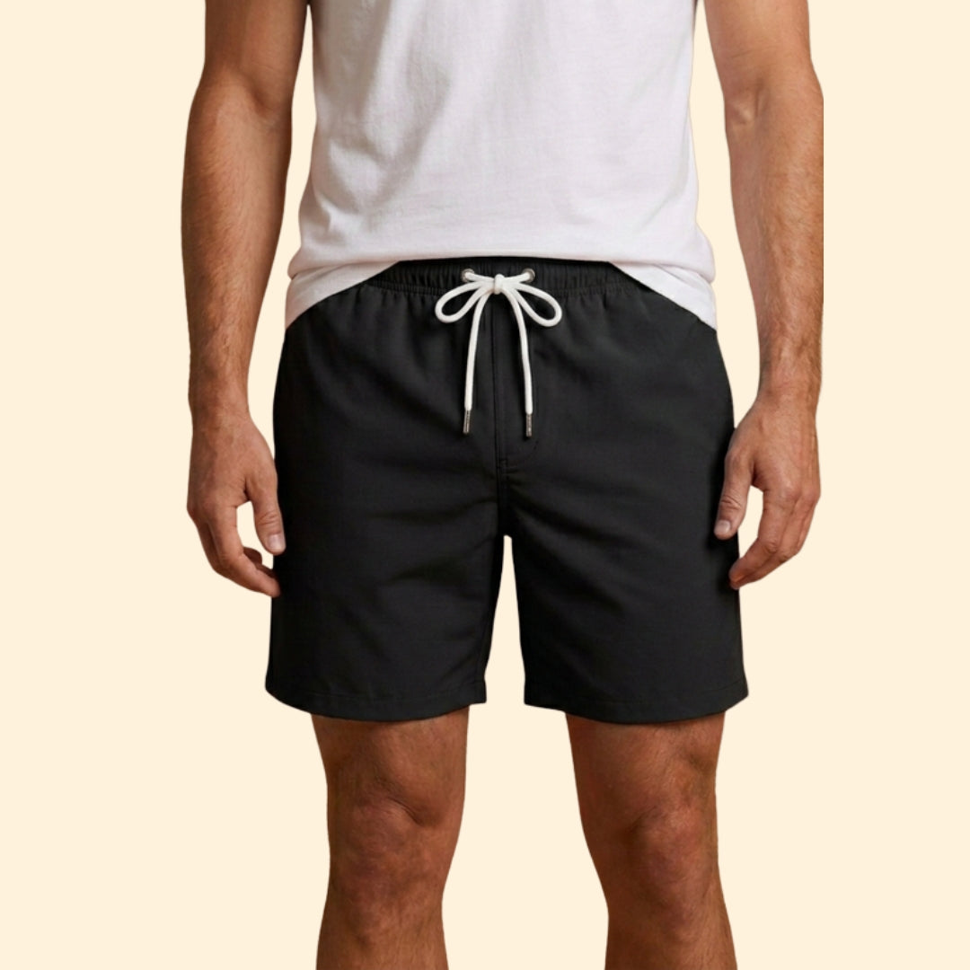 Men’s Swim Shorts with Adjustable Drawstring