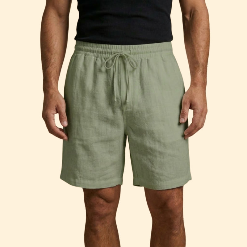 Men's Swim Shorts with Adjustable Drawstring