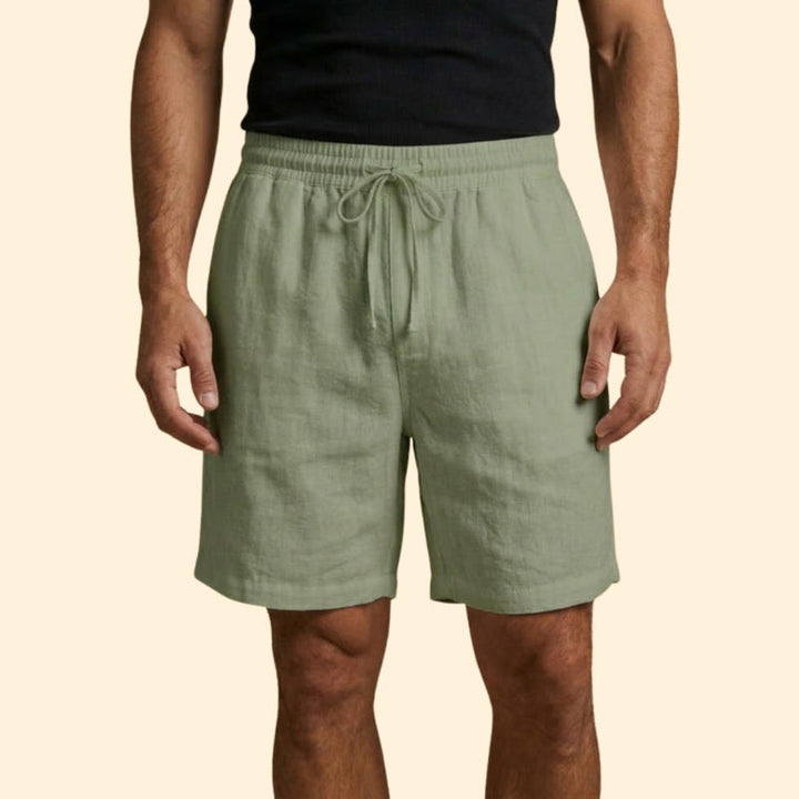 Men's Swim Shorts with Adjustable Drawstring