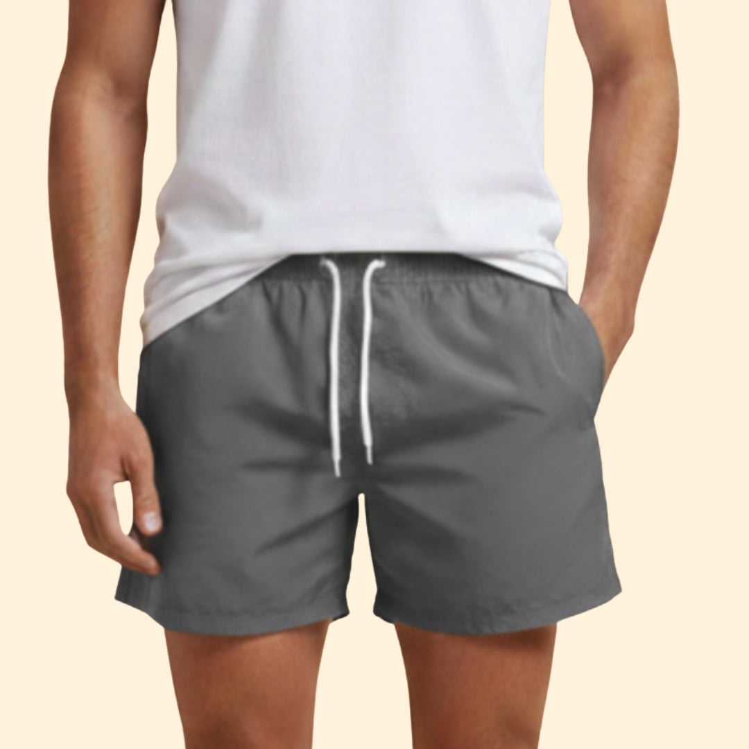 Men’s Swim Shorts with Elastic Waistband