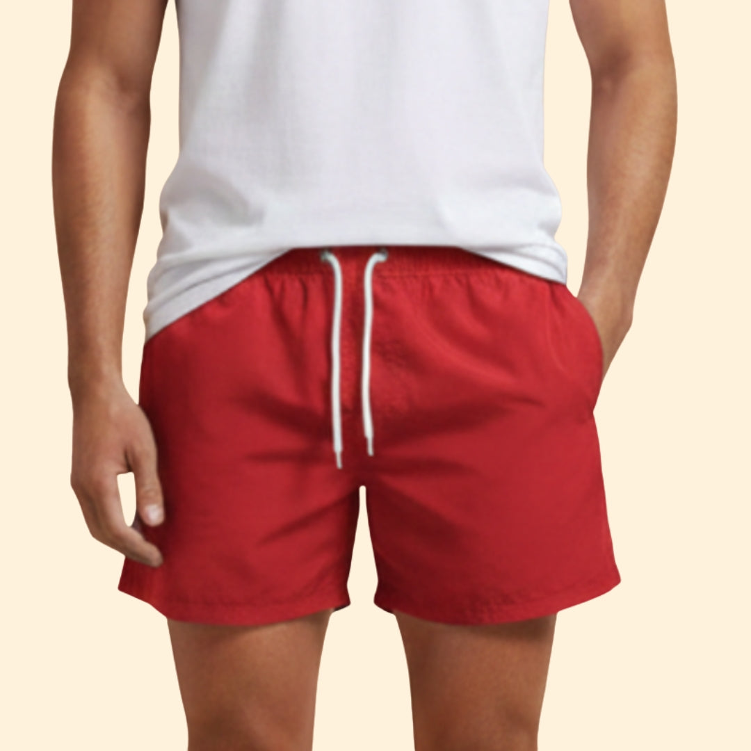 Men’s Swim Shorts with Elastic Waistband