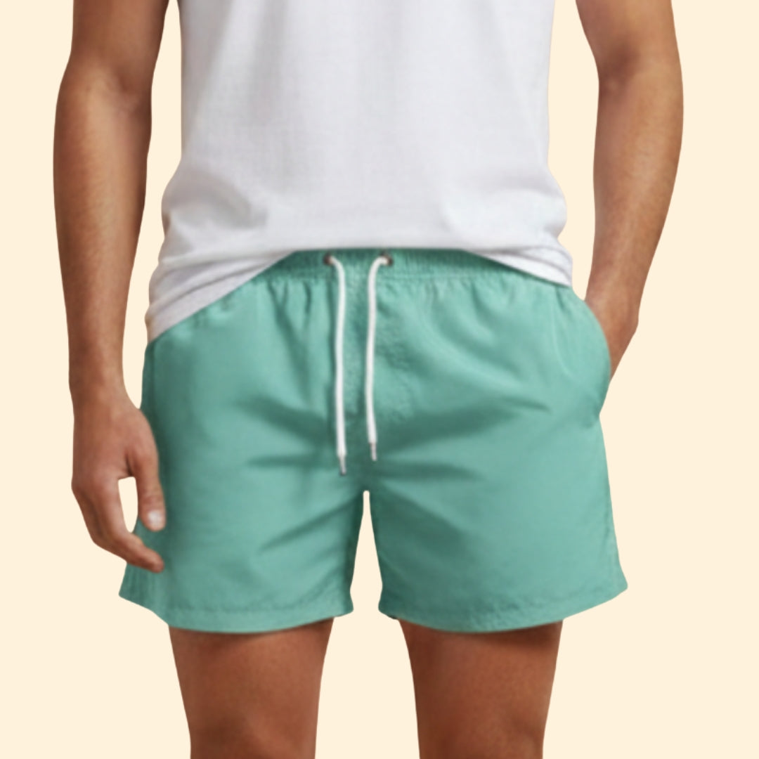 Men’s Swim Shorts with Elastic Waistband