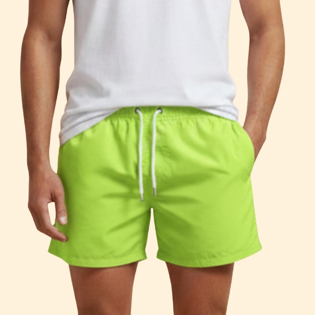Men’s Swim Shorts with Elastic Waistband