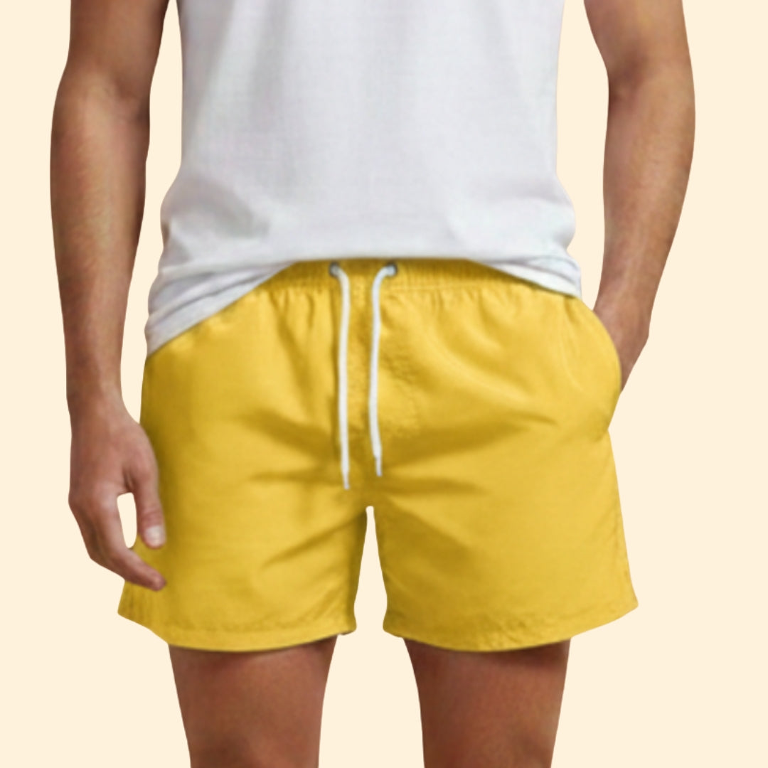 Men’s Swim Shorts with Elastic Waistband