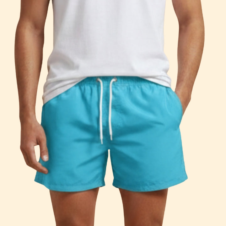 Men’s Swim Shorts with Elastic Waistband
