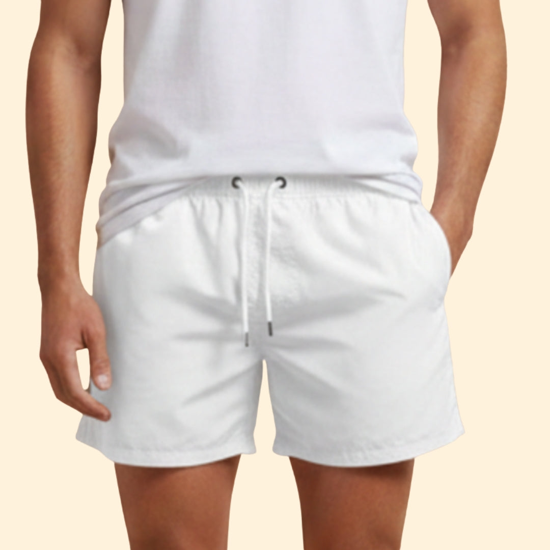 Men’s Swim Shorts with Elastic Waistband