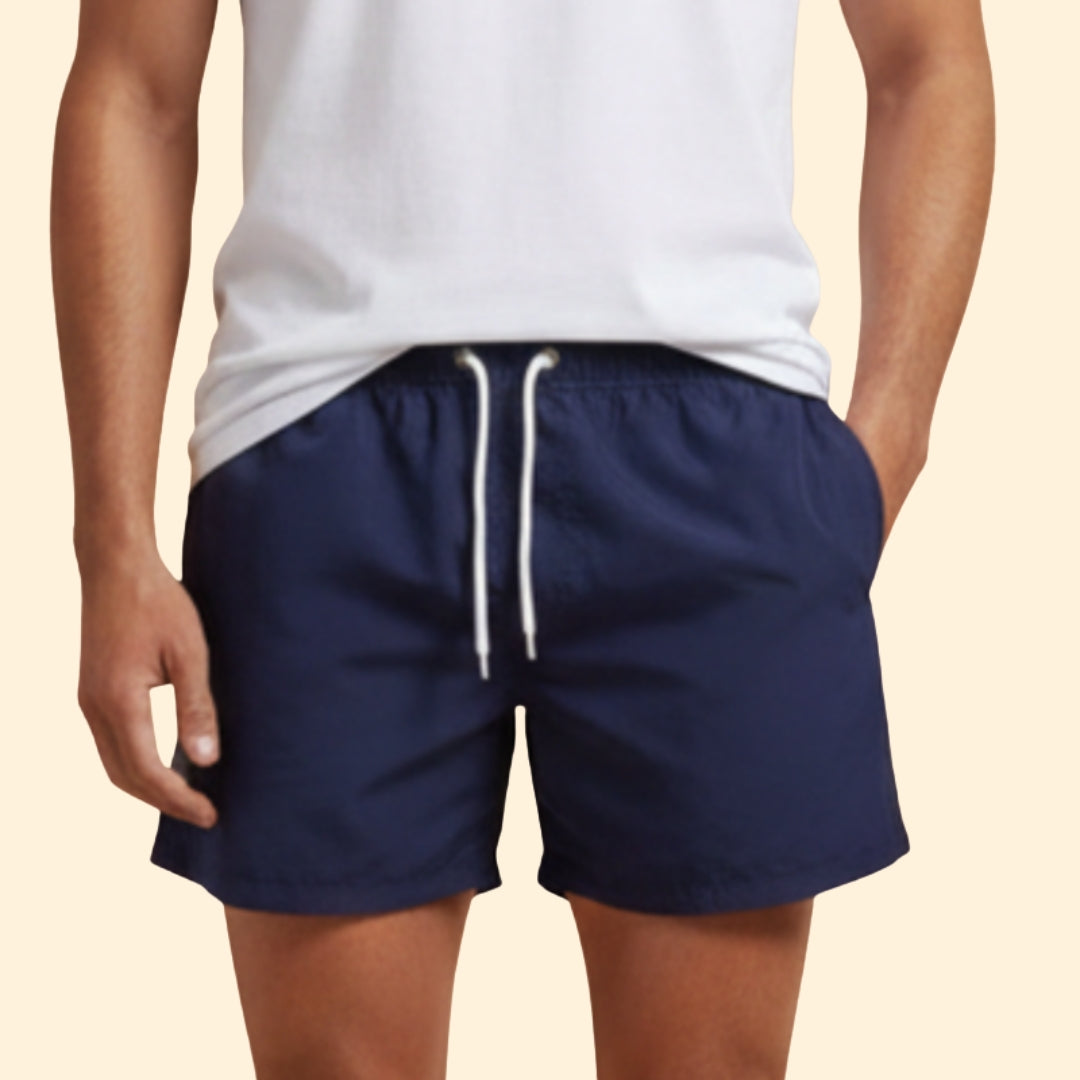 Men’s Swim Shorts with Elastic Waistband