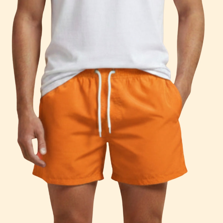 Men’s Swim Shorts with Elastic Waistband