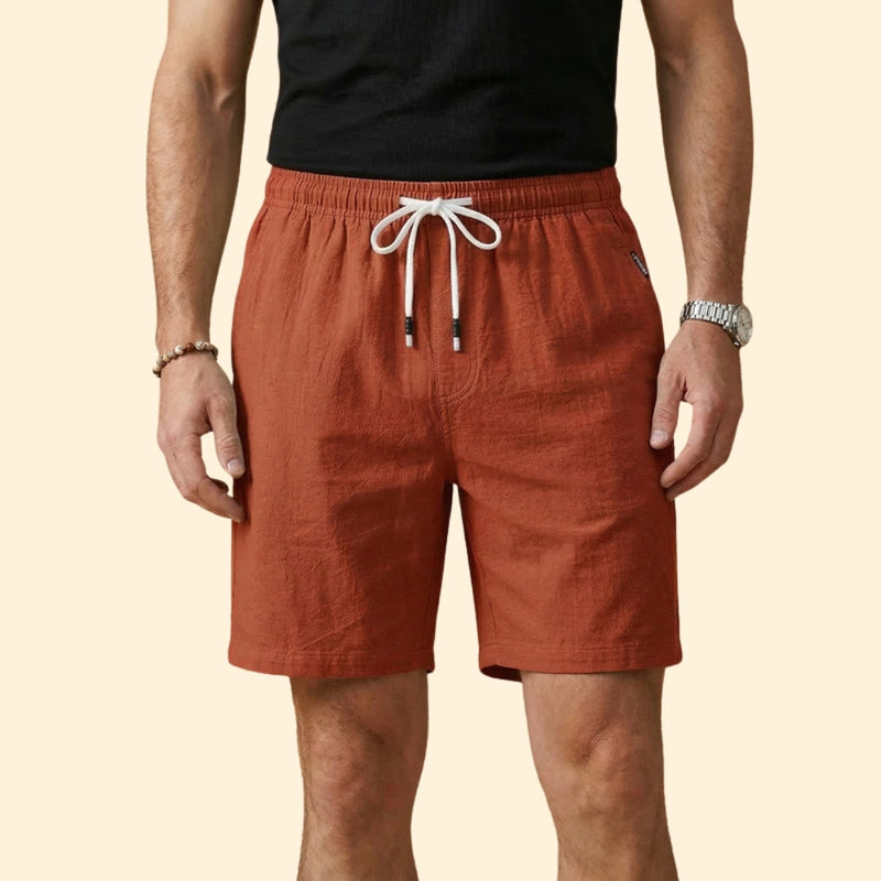 Men's Swim Shorts with Elastic Waistband