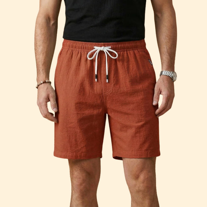 Men's Swim Shorts with Elastic Waistband