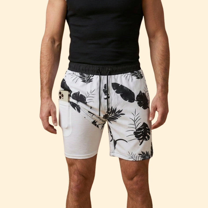 Men’s Swim Shorts with Phone Pocket