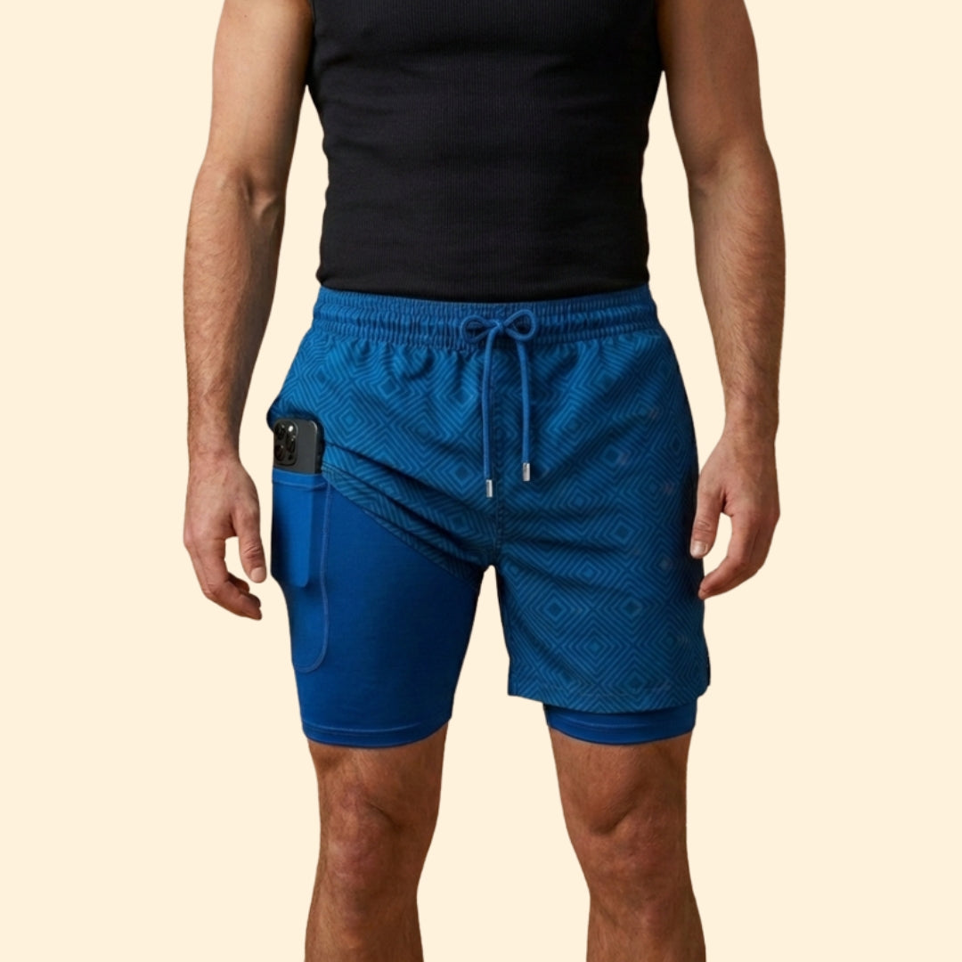 Men’s Swim Shorts with Phone Pocket