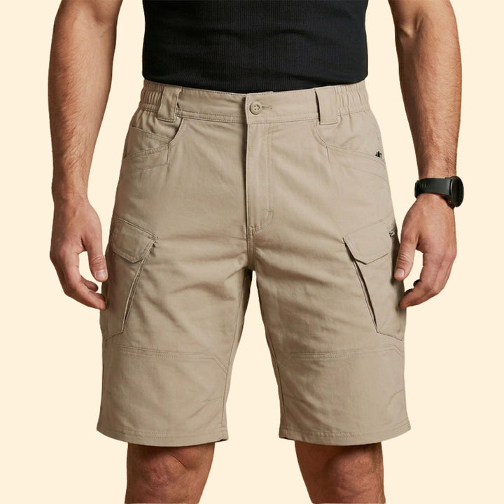 Men's Tactical Shorts with Zipper Pockets
