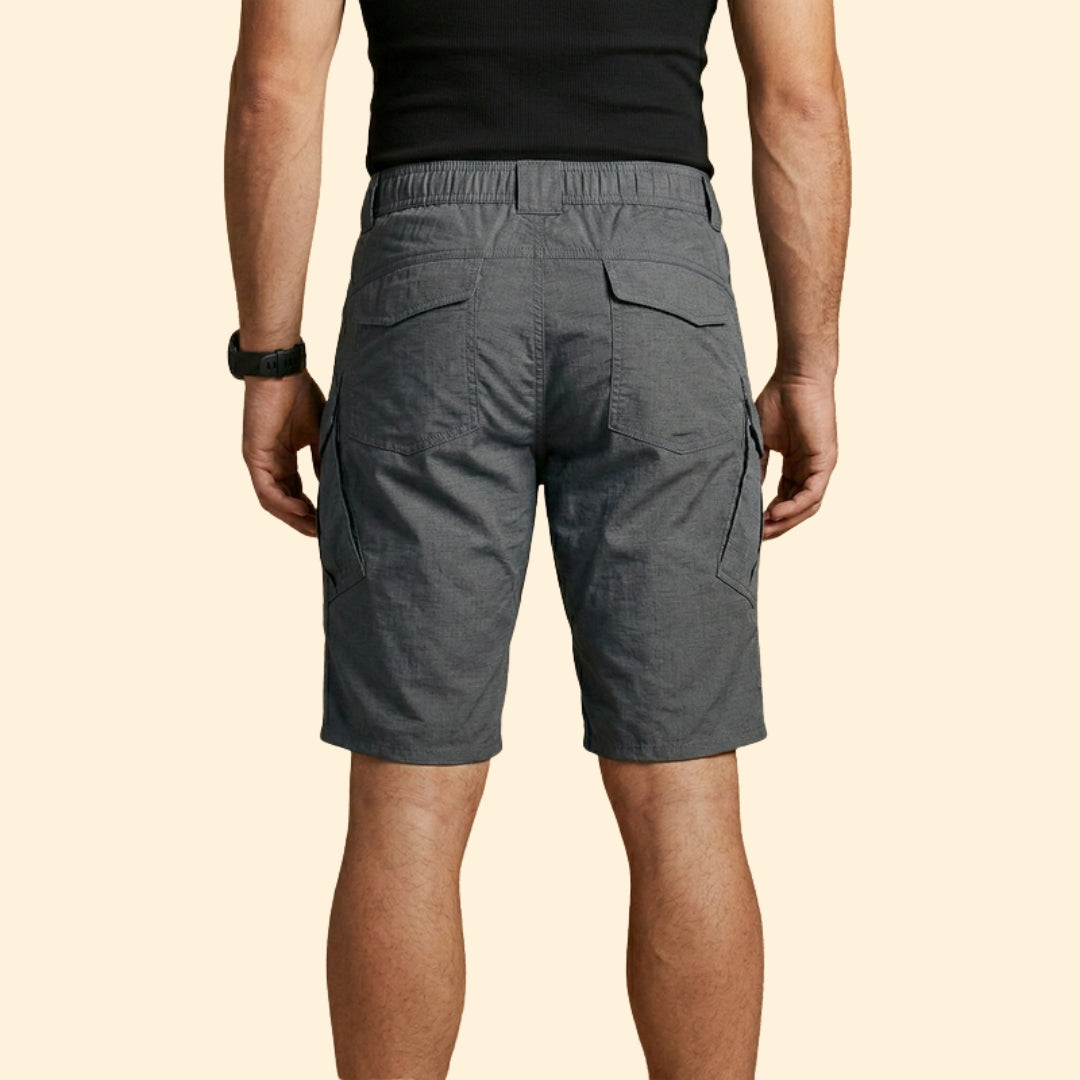 Men's Tactical Shorts with Zipper Pockets