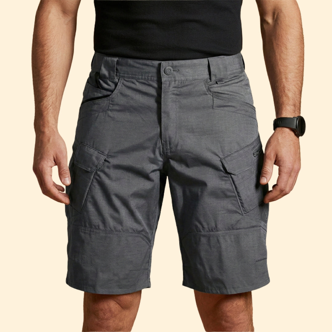 Men's Tactical Shorts with Zipper Pockets