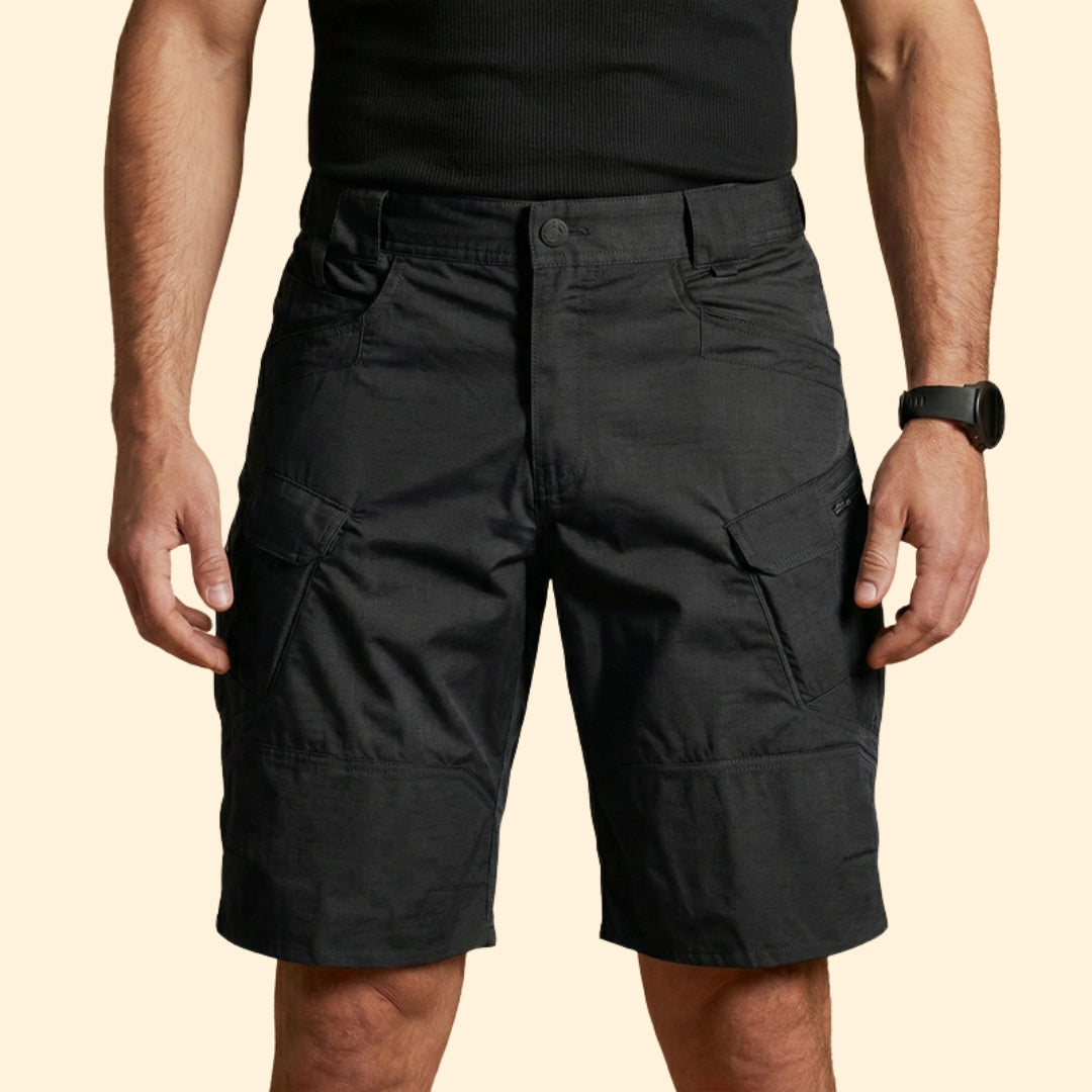 Men's Tactical Shorts with Zipper Pockets