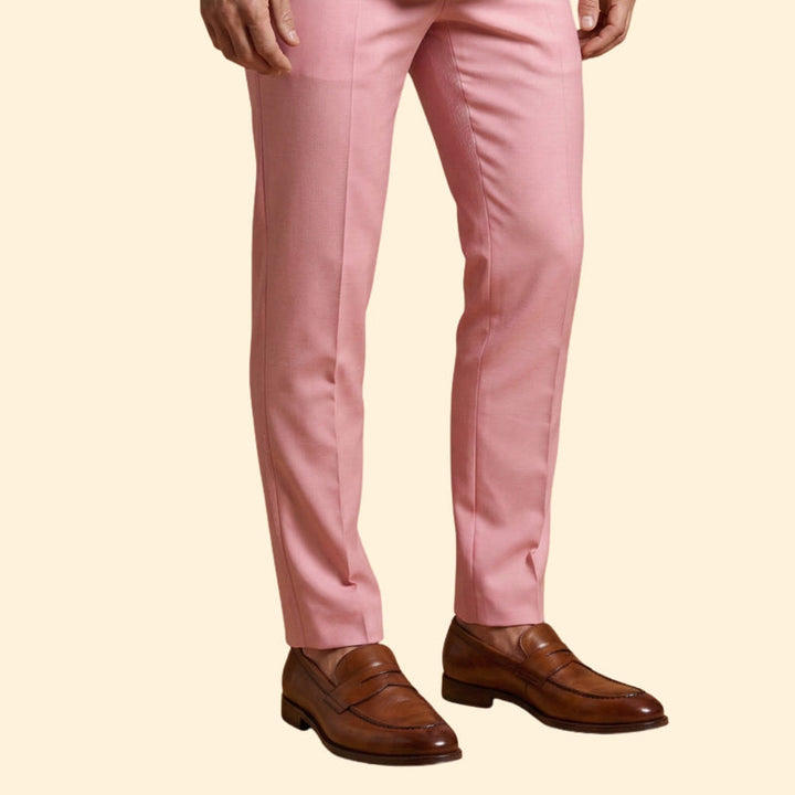 Men’s Tailored Blazer and Slim-Fit Pants Set
