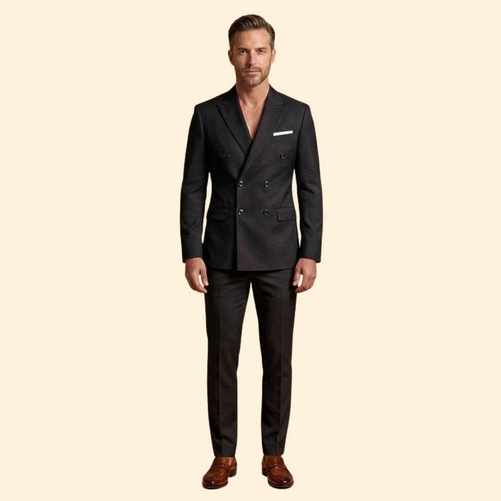 Men’s Tailored Blazer and Slim-Fit Pants Set