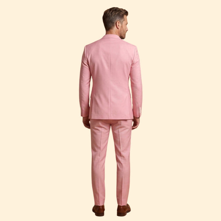 Men’s Tailored Blazer and Slim-Fit Pants Set