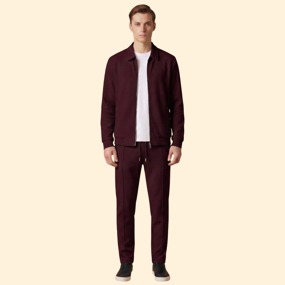 Men’s Tracksuit with Straight Leg Trousers