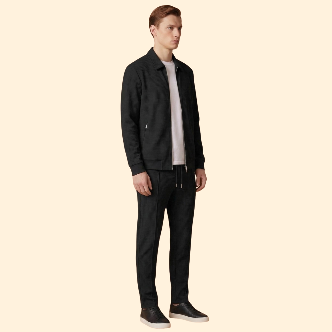 Men’s Tracksuit with Straight Leg Trousers