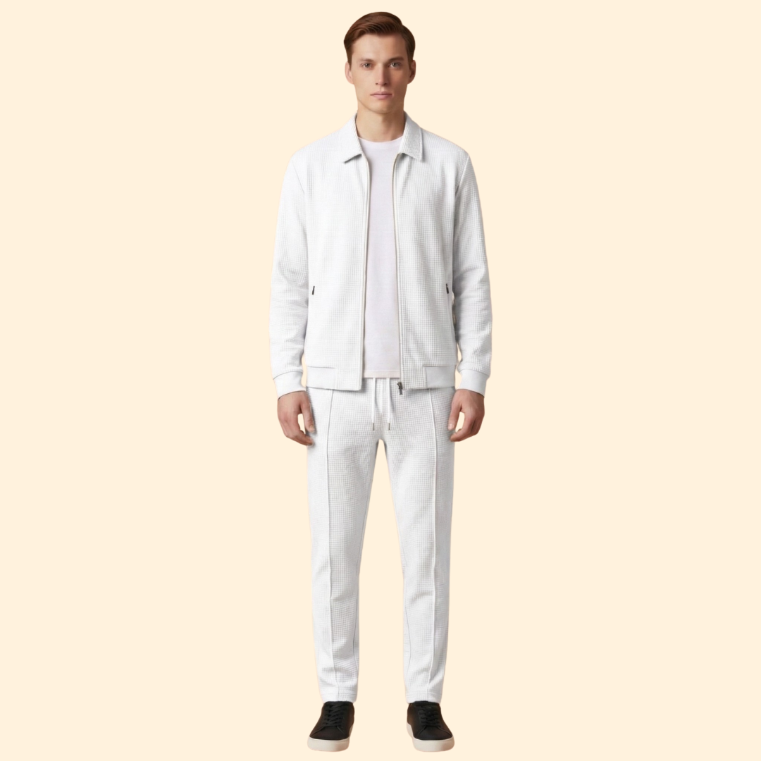 Men’s Tracksuit with Straight Leg Trousers