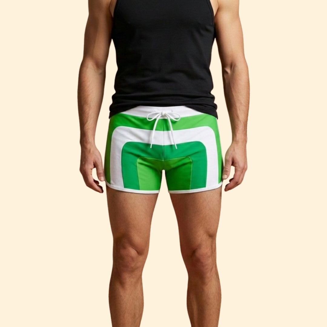 Men’s Trendy Swim Shorts for Beach Activities