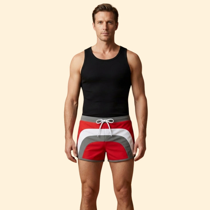 Men’s Trendy Swim Shorts for Beach Activities