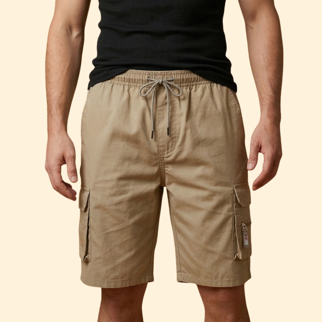 Men’s Utility Cargo Shorts with Side Pockets