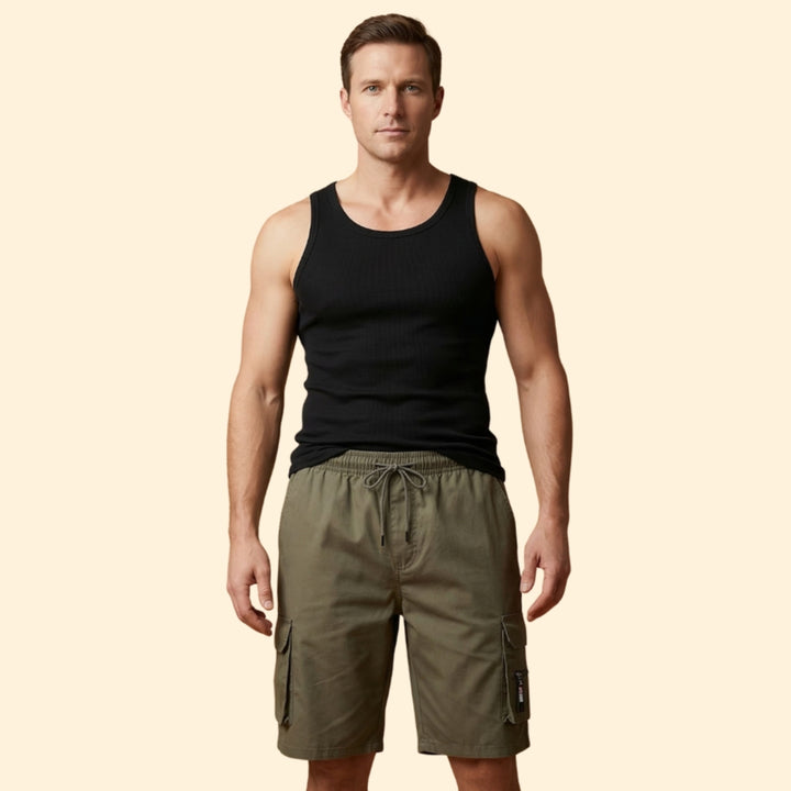 Men’s Utility Cargo Shorts with Side Pockets