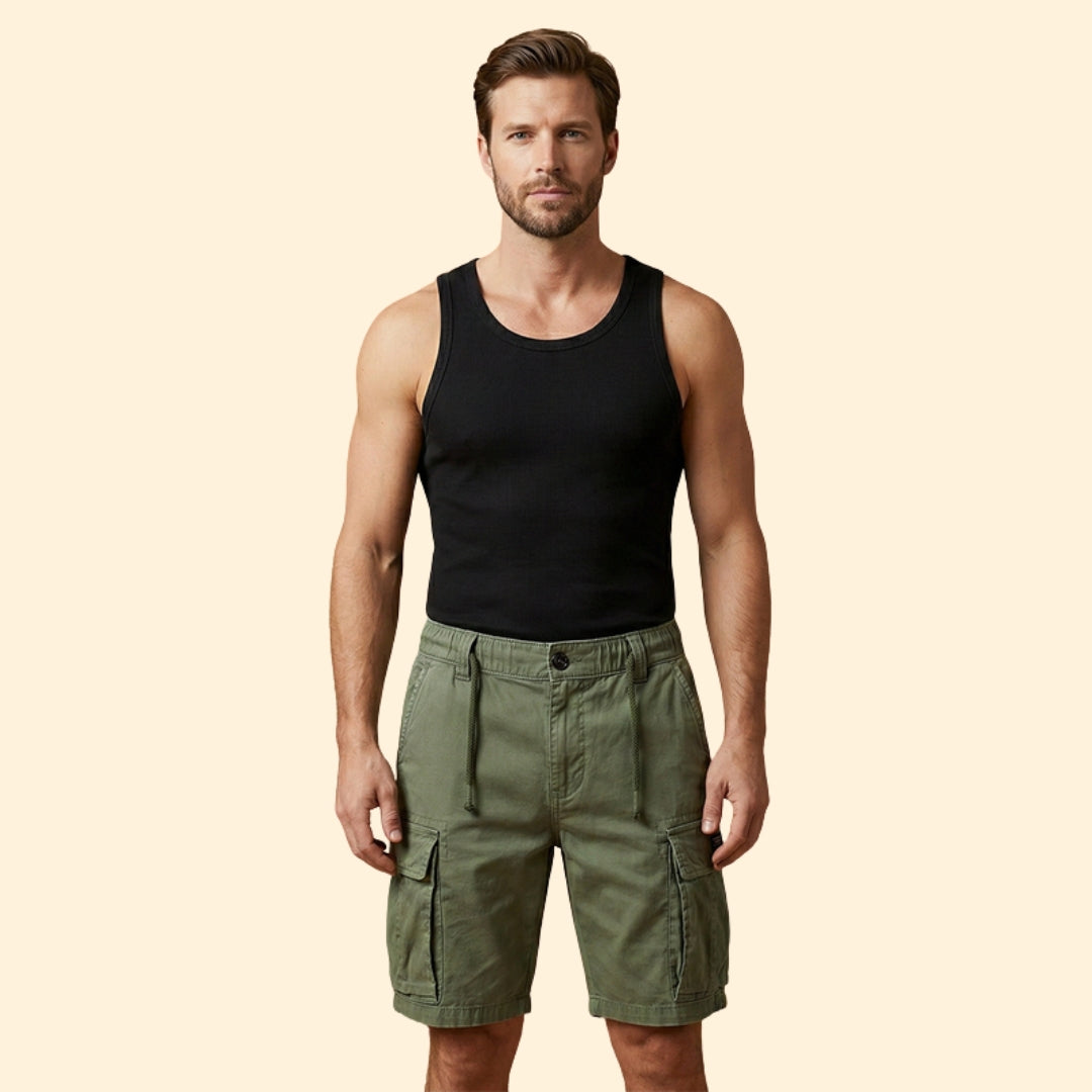 Men's Utility Shorts with Belt