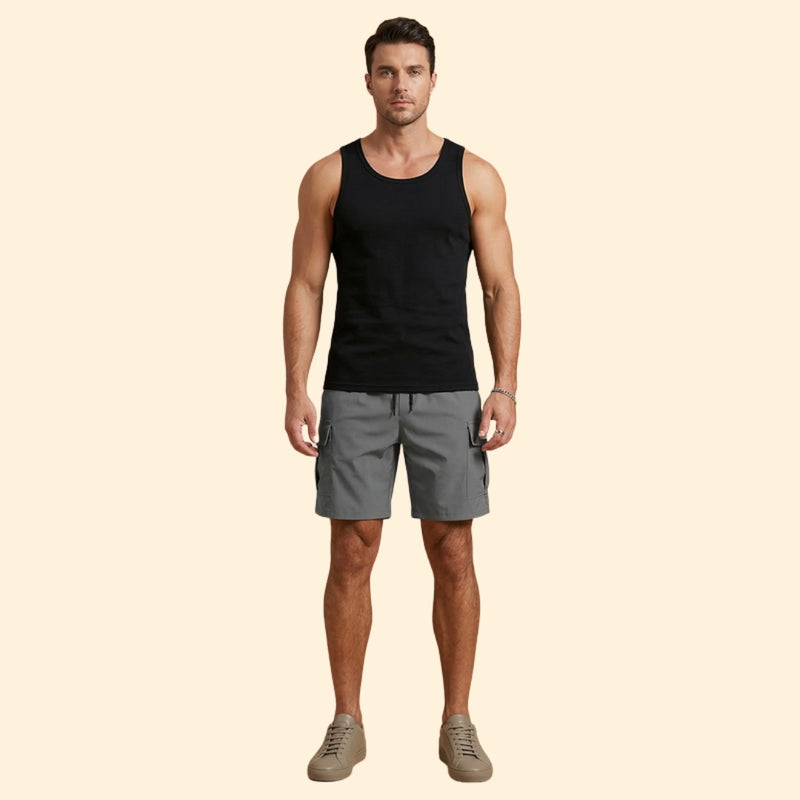 Men’s Utility Shorts with Durable Fabric