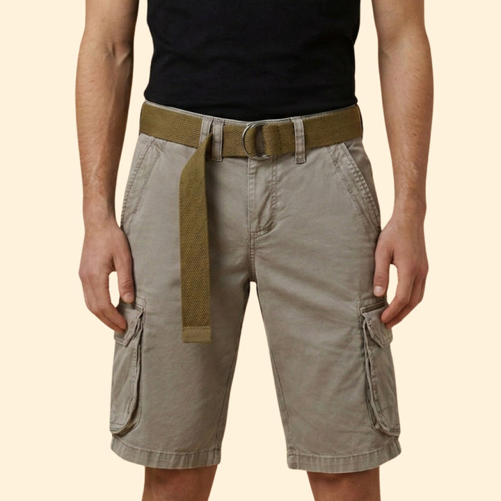 Men's Utility Shorts with Side Cargo Pockets