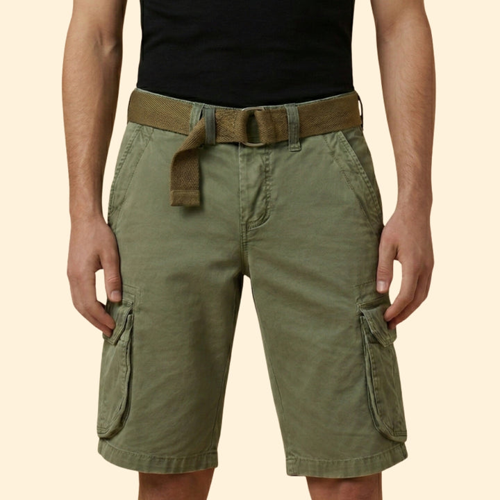 Men's Utility Shorts with Side Cargo Pockets