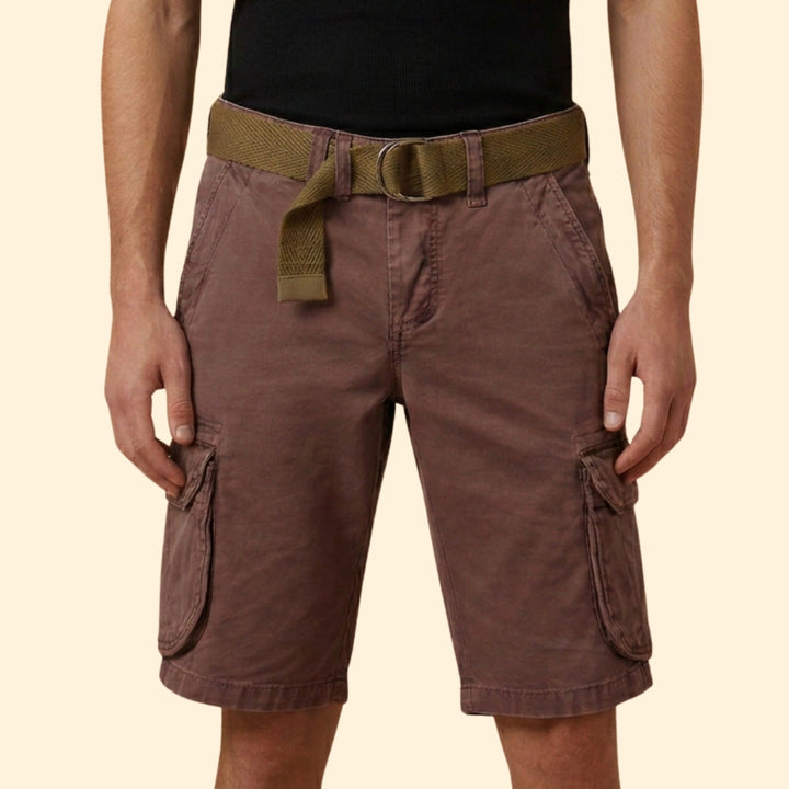 Men's Utility Shorts with Side Cargo Pockets