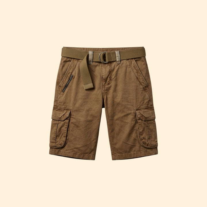 Men's Utility Shorts with Side Cargo Pockets