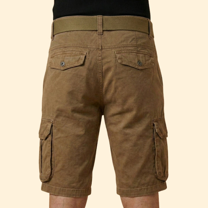Men's Utility Shorts with Side Cargo Pockets