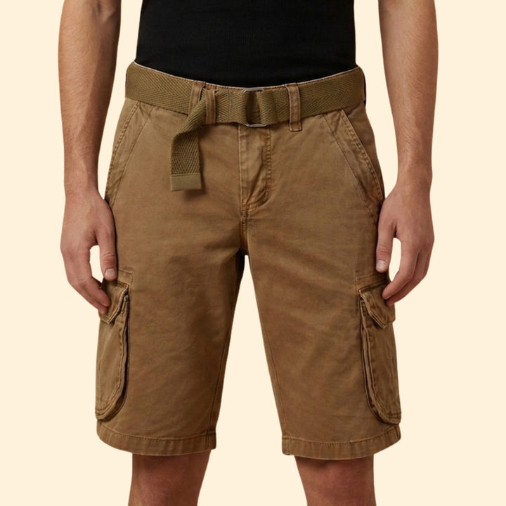 Men's Utility Shorts with Side Cargo Pockets