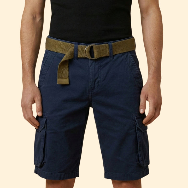 Men's Utility Shorts with Side Cargo Pockets
