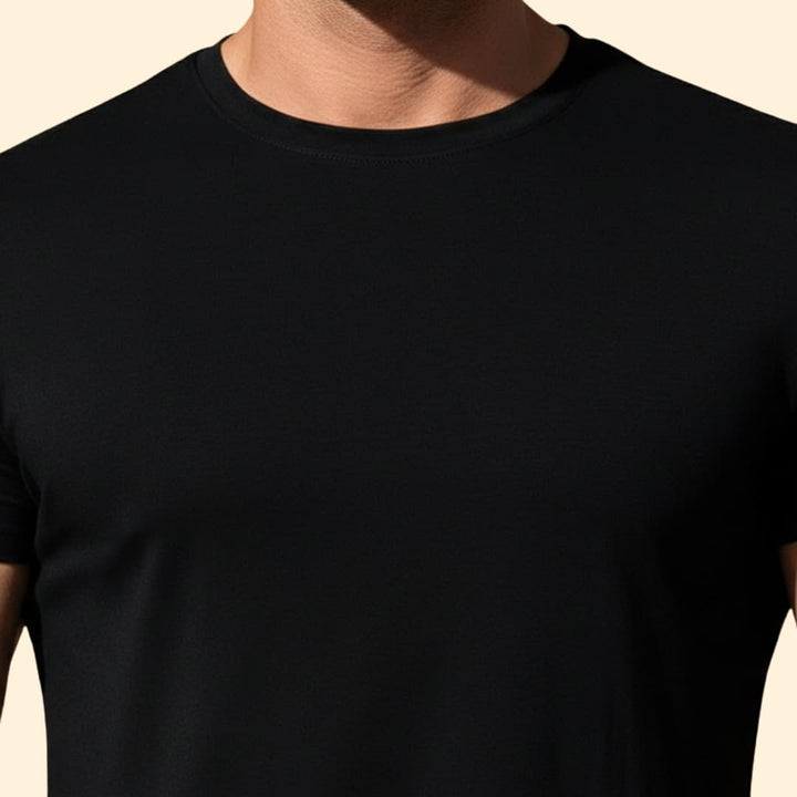 Men’s V-neck T-shirt with Short Sleeves